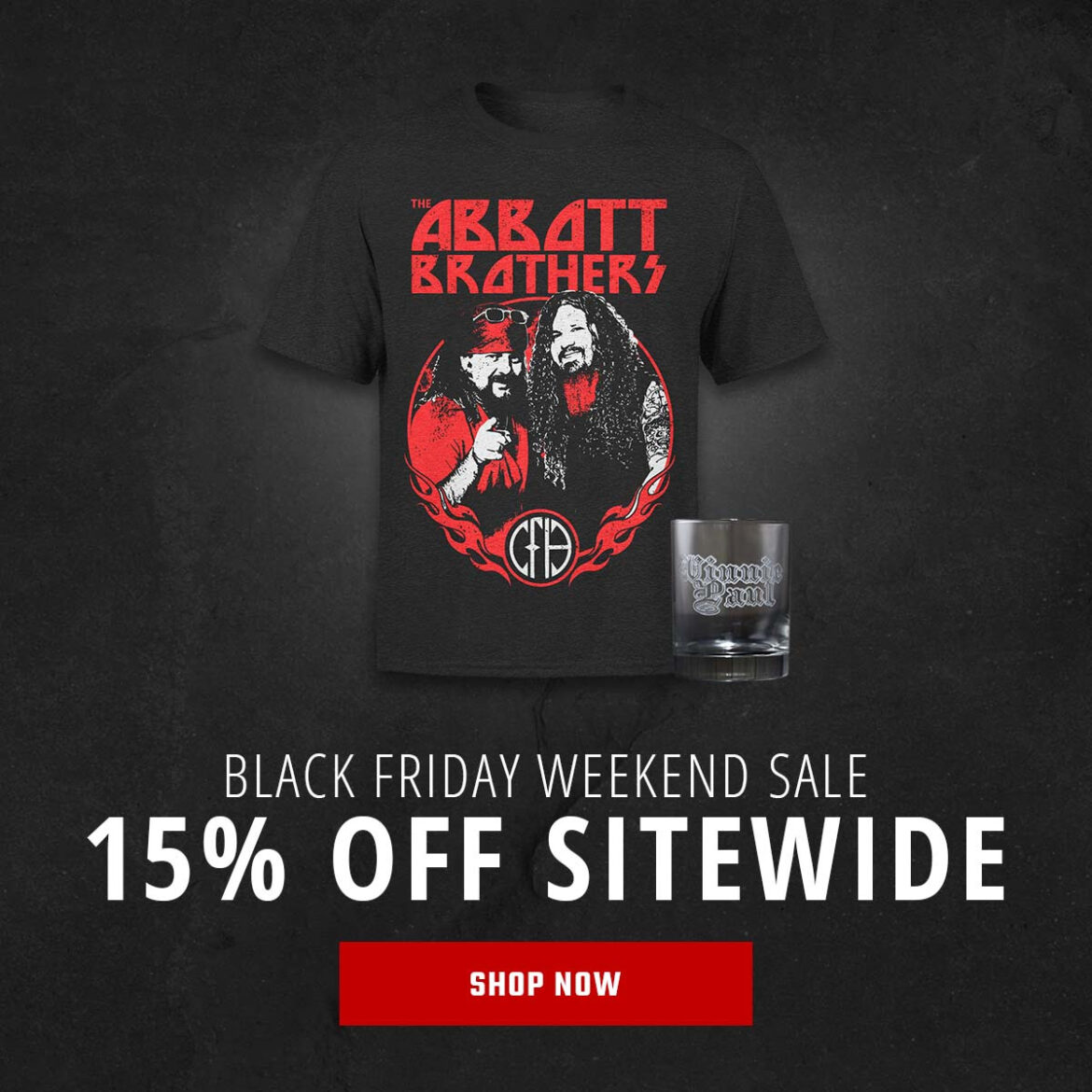 Vinnie Paul’s Online Store ‘Black Friday Weekend Sale’