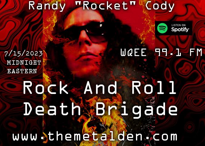 Rock And Roll Death Brigade Podcast, Episode #127 – Rocket’s Birthday Show RADIO EDIT