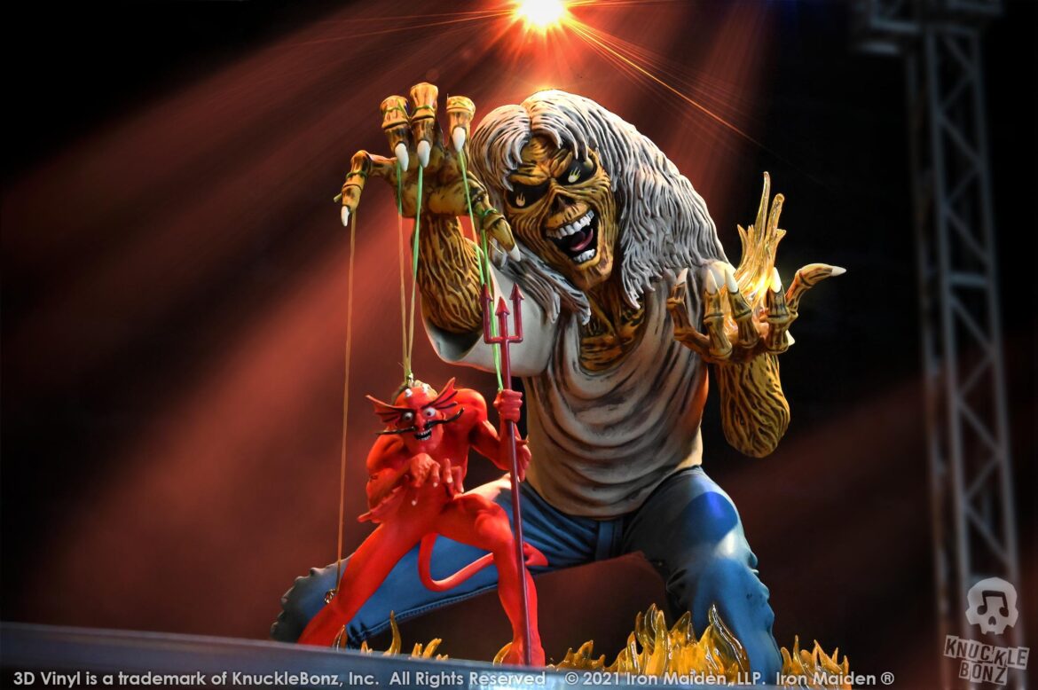 IRON MAIDEN ‘The Number of the Beast’ 3D Vinyl Statue