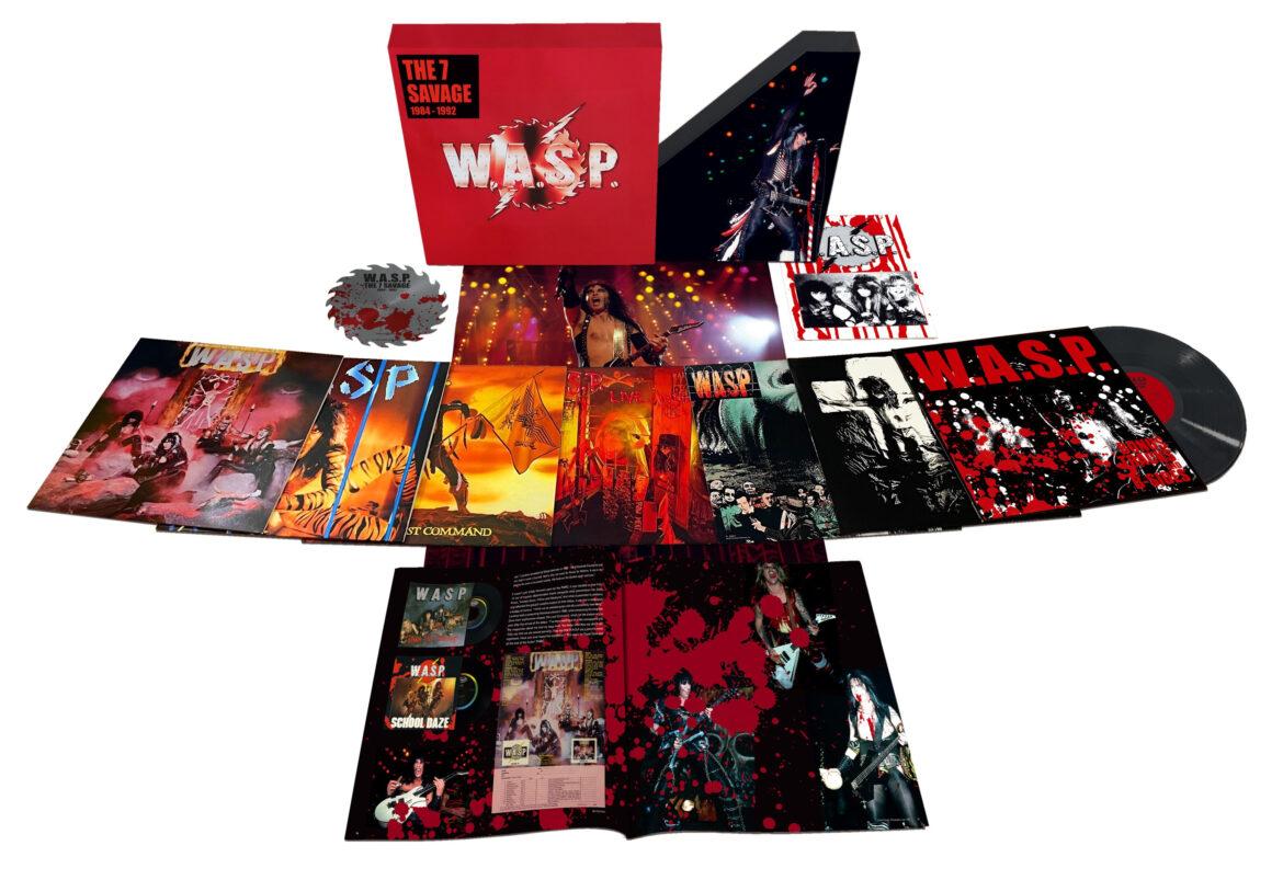 W.A.S.P. – Announce The 7 Savage Deluxe 8LP Boxset From Their ‘Capitol Years’, LP Of Bonus Tracks, 60 Page Book and More